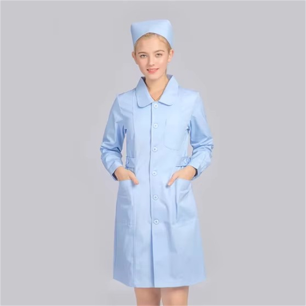 new pure cotton breathable whi - Medical Lab Coats recension och pris