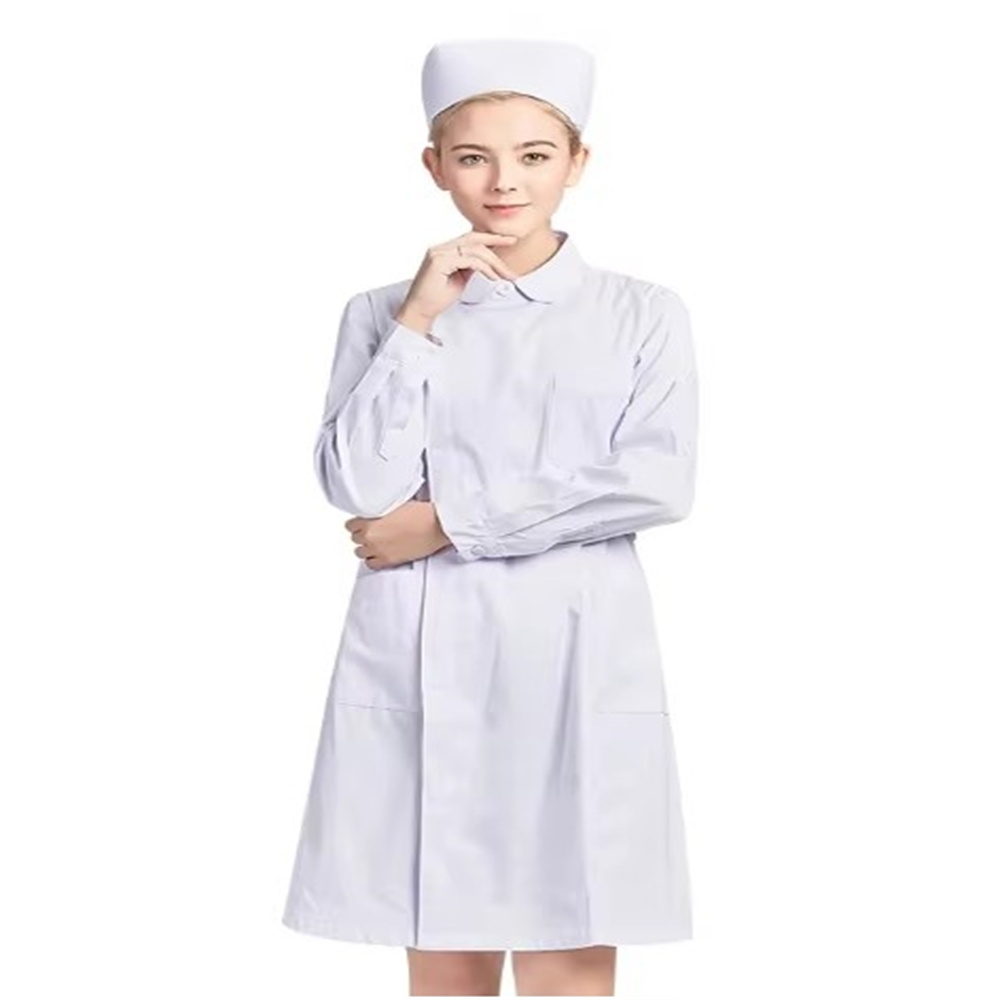 new pure cotton breathable whi - Medical Lab Coats recension och pris