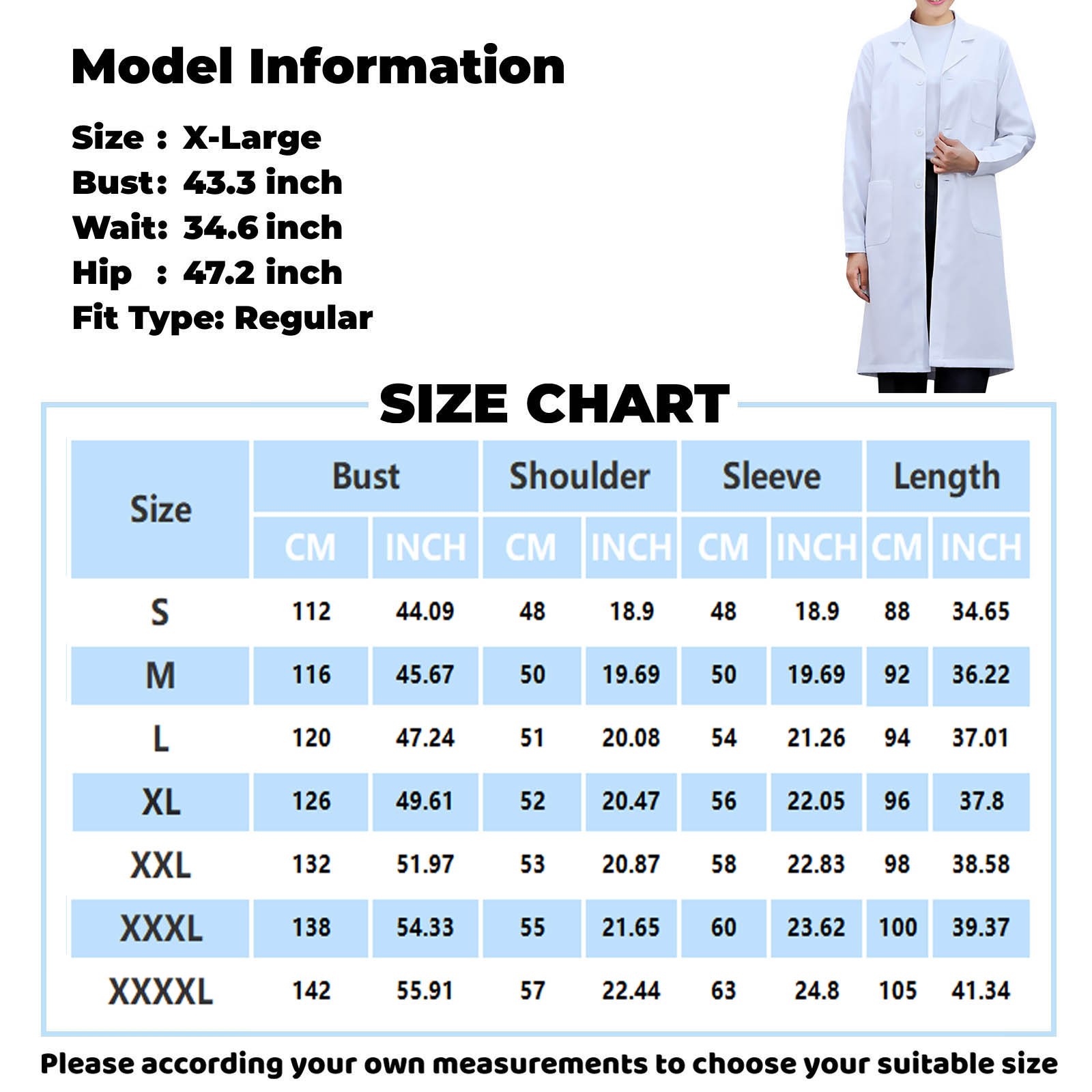 White Lab Coat For Women Men S - Medical Lab Coats recension och pris