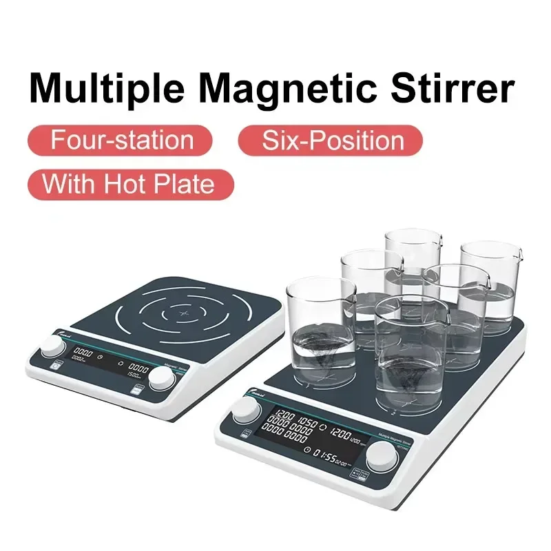 Four-station Six-Position Mult - Magnetic Stirrer Hotplate recension och pris
