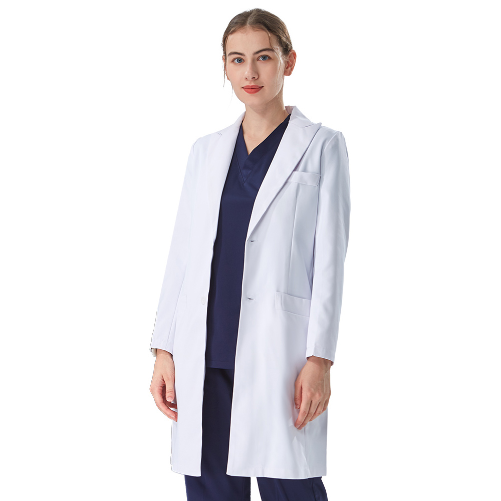 Thoughtful Lapel Collar White  - Medical Lab Coats recension och pris